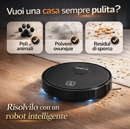 Robot Aspirapolvere Intelligente 💎 Meno Fatica Ogni Giorno